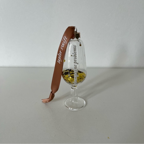 NWT Taylor Swift Champagne Problems Ornament - Picture 6 of 11
